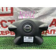 Подушка безопасности водителя Nissan Primera WTP12 QR20DE RE0F06A FP54 2001 N842