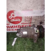 Компрессор кондиционера Nissan Wingroad JY12 MR18(DE) RE0F08A FI54 2009 L52