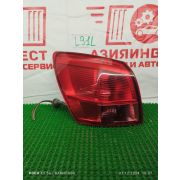 Фонарь стоп-сигнала левый Nissan Qashqai KJ10 MR20DE RE0F10A GB64 2008 L91