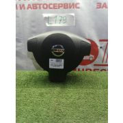 Подушка безопасности водителя Nissan Lafesta B30 MR20DE RE0G10A GB54 2010 L179