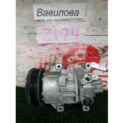 Компрессор кондиционера Toyota Wish ZNE10G 1ZZ-FE U341E -01A 2005 Z174